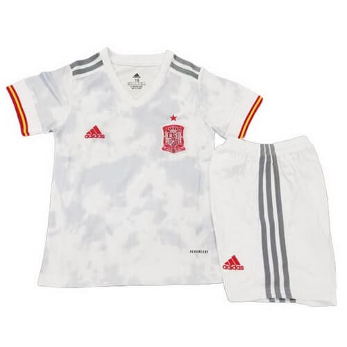 Camiseta España 2ª Niño 2020 Blanco